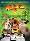 Affiche du film “ Madagascar 2", escape to Africa, de Eric Darnell.