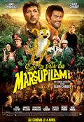 Affiche du film "Sur la piste du Marsupilami, de Alain Chabat.