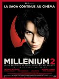 Affiche du film Millénium 2 : La Fille qui rêvait d'un bidon d'essence et d'une allumette, de Daniel Alfredson