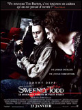 Affiche du film “Sweeney Todd", de Tim Burton.