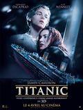 Affiche du film "Titanic", de James Cameron.